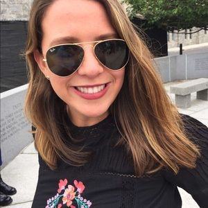 Authentic ray ban aviators